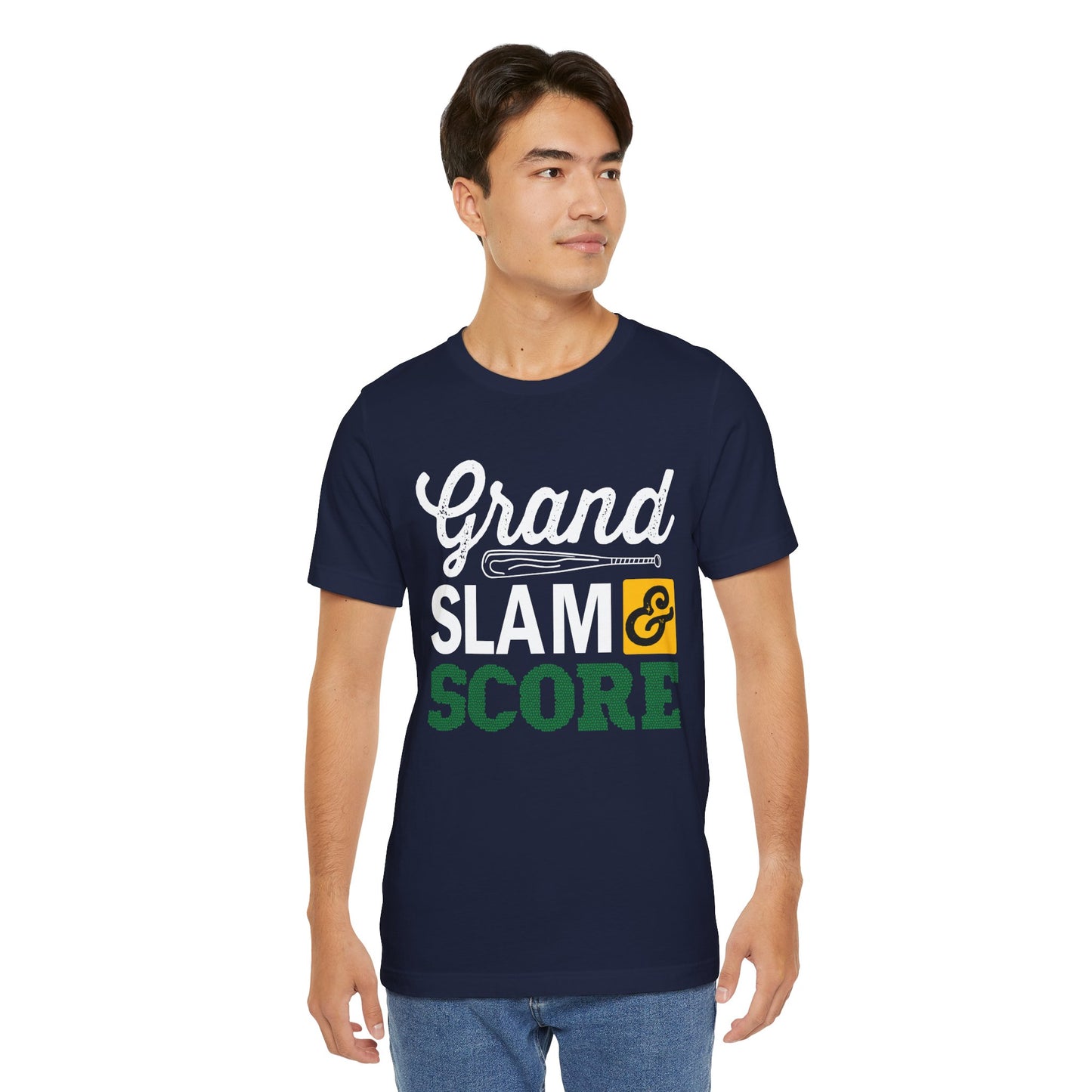 Baseball: Grand Slam & Score - Unisex Jersey Short Sleeve Tee - 13862