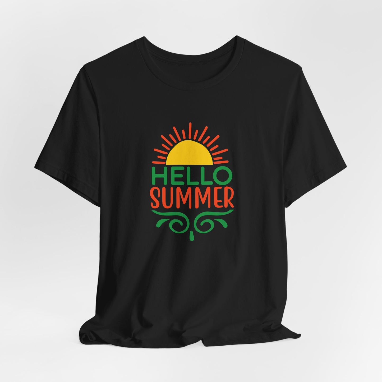 Hello Summer - Unisex Jersey Short Sleeve Tee