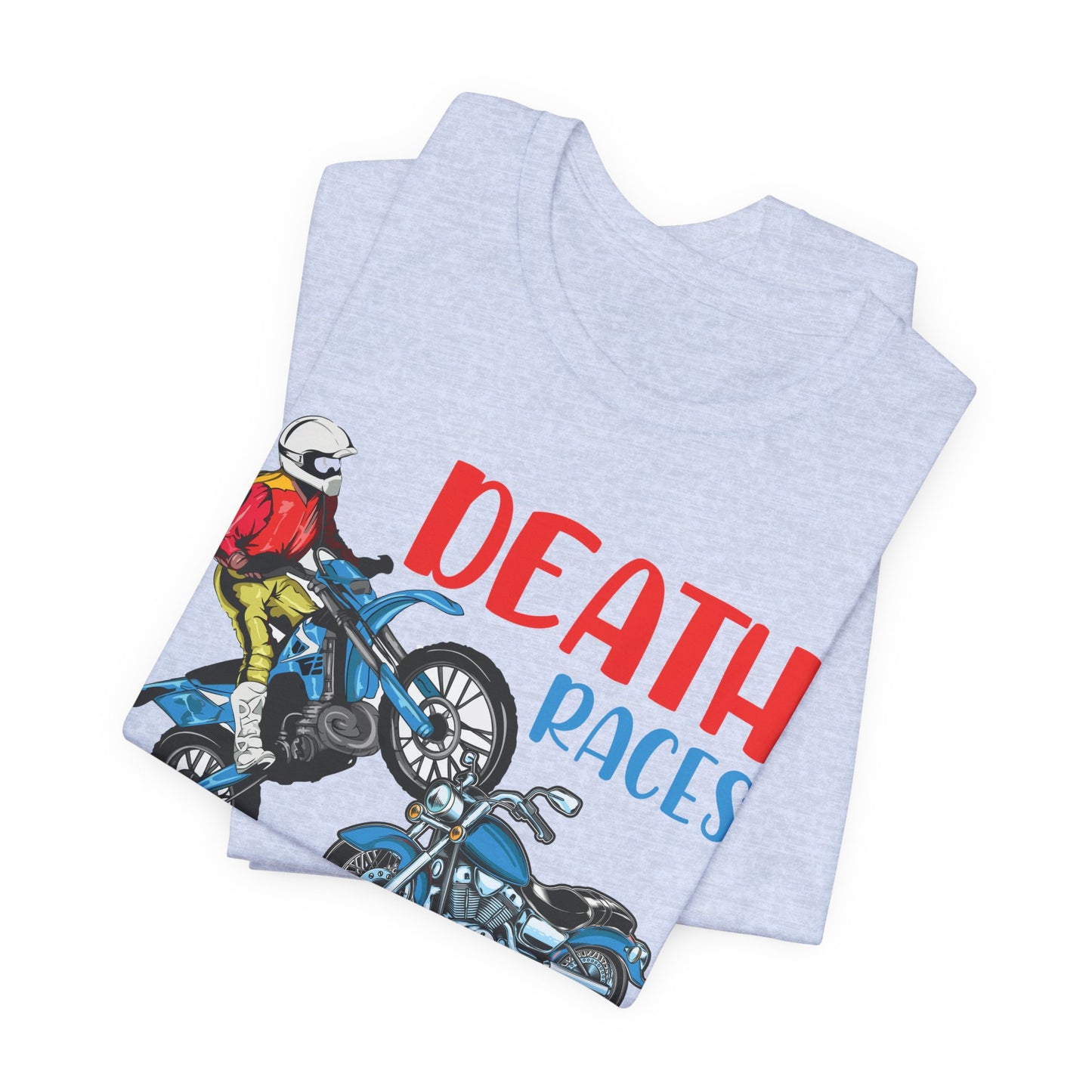 Death Races, Ride and Win - Unisex Jersey Short Sleeve Tee - 13594