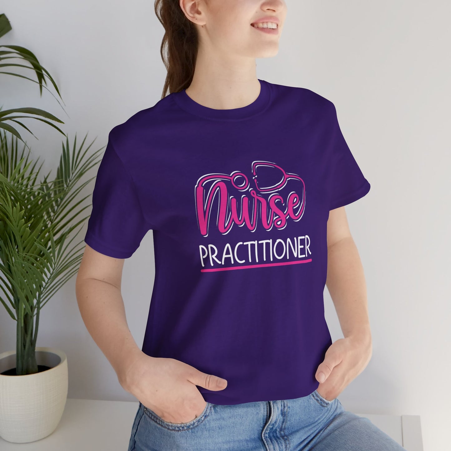 Nurse Practitioner - Unisex Jersey Short Sleeve Tee