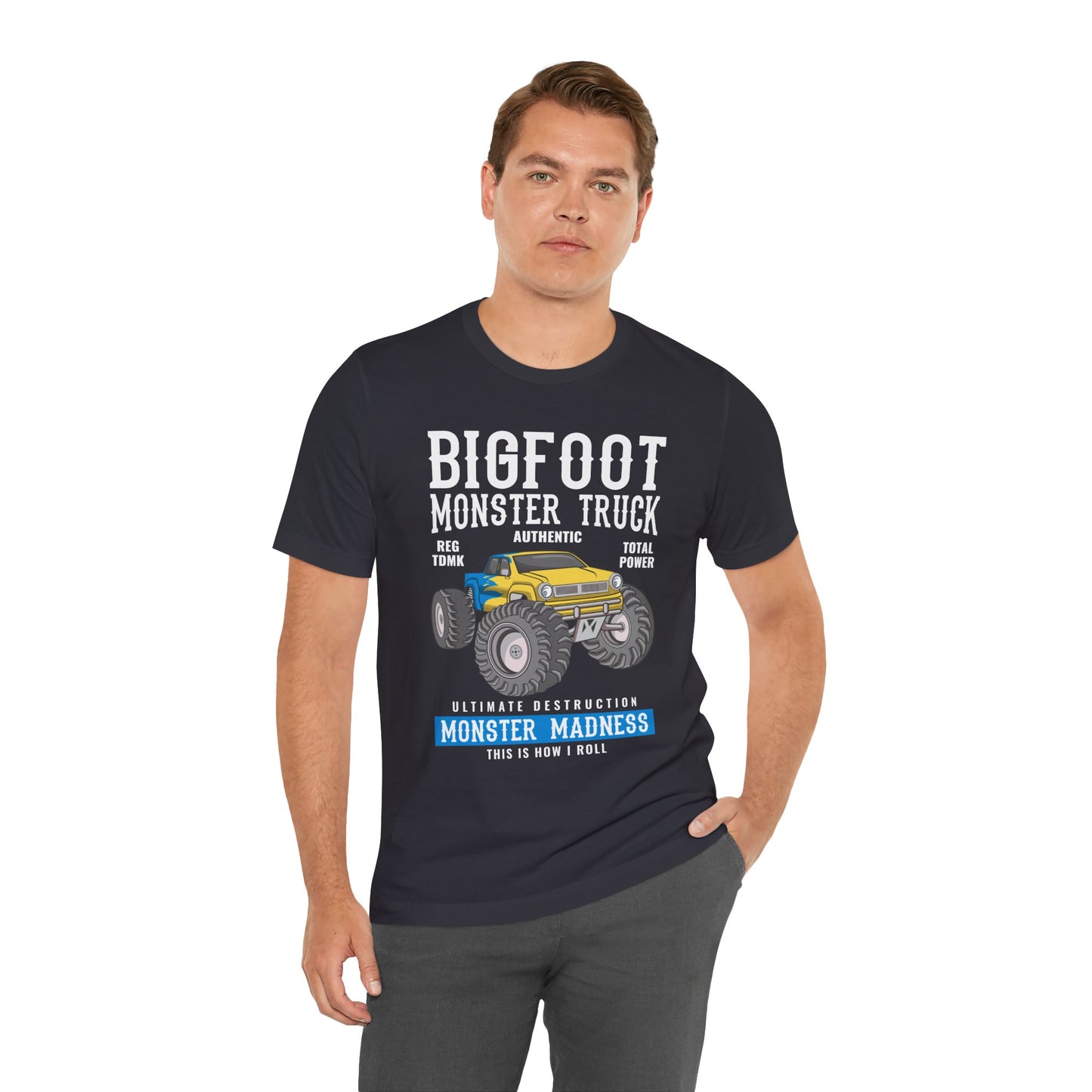 Bigfoot Monster Truck - Unisex Jersey Short Sleeve Tee - 12955
