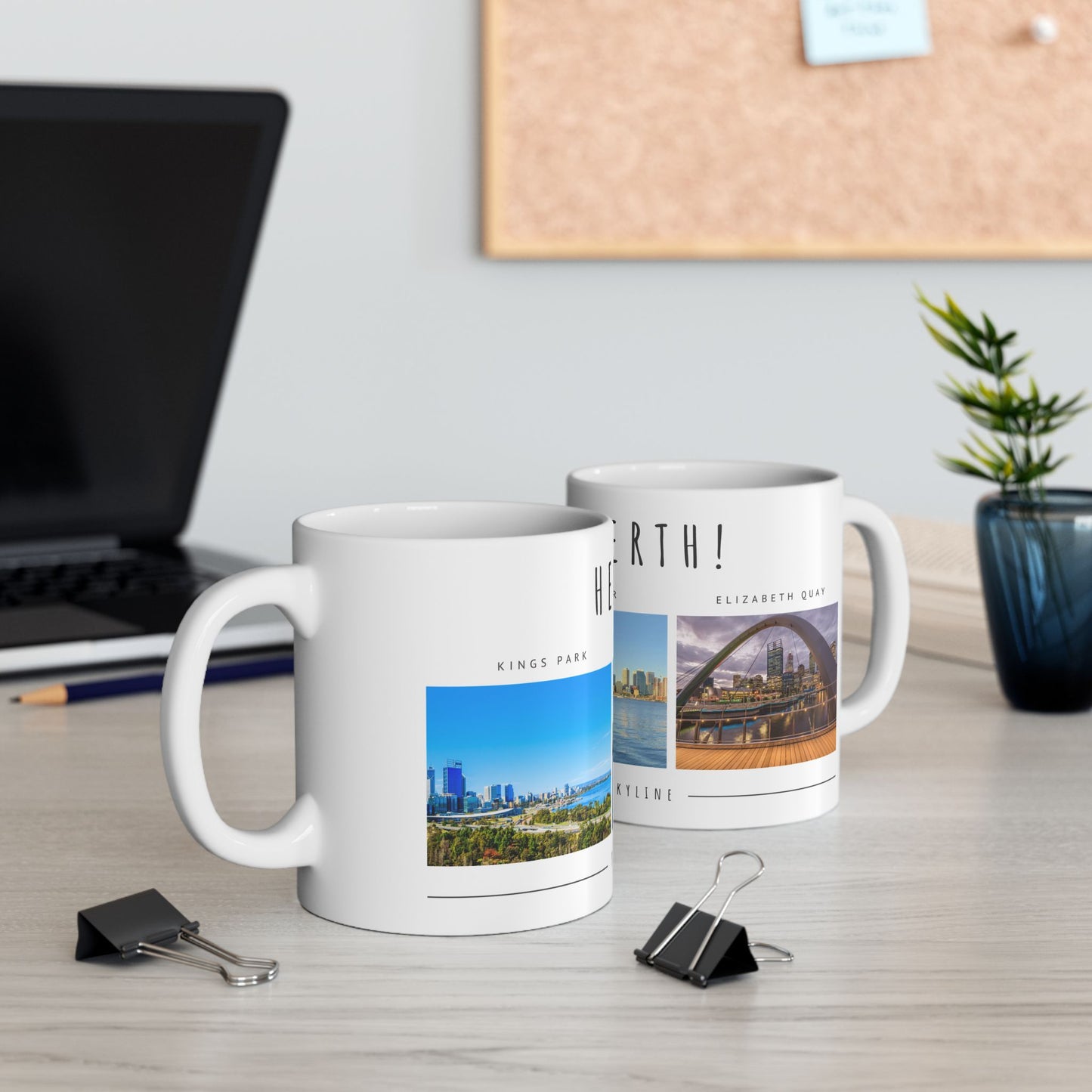 Hello Perth! Scenic Ceramic Mug - 11oz & 15oz - 12178