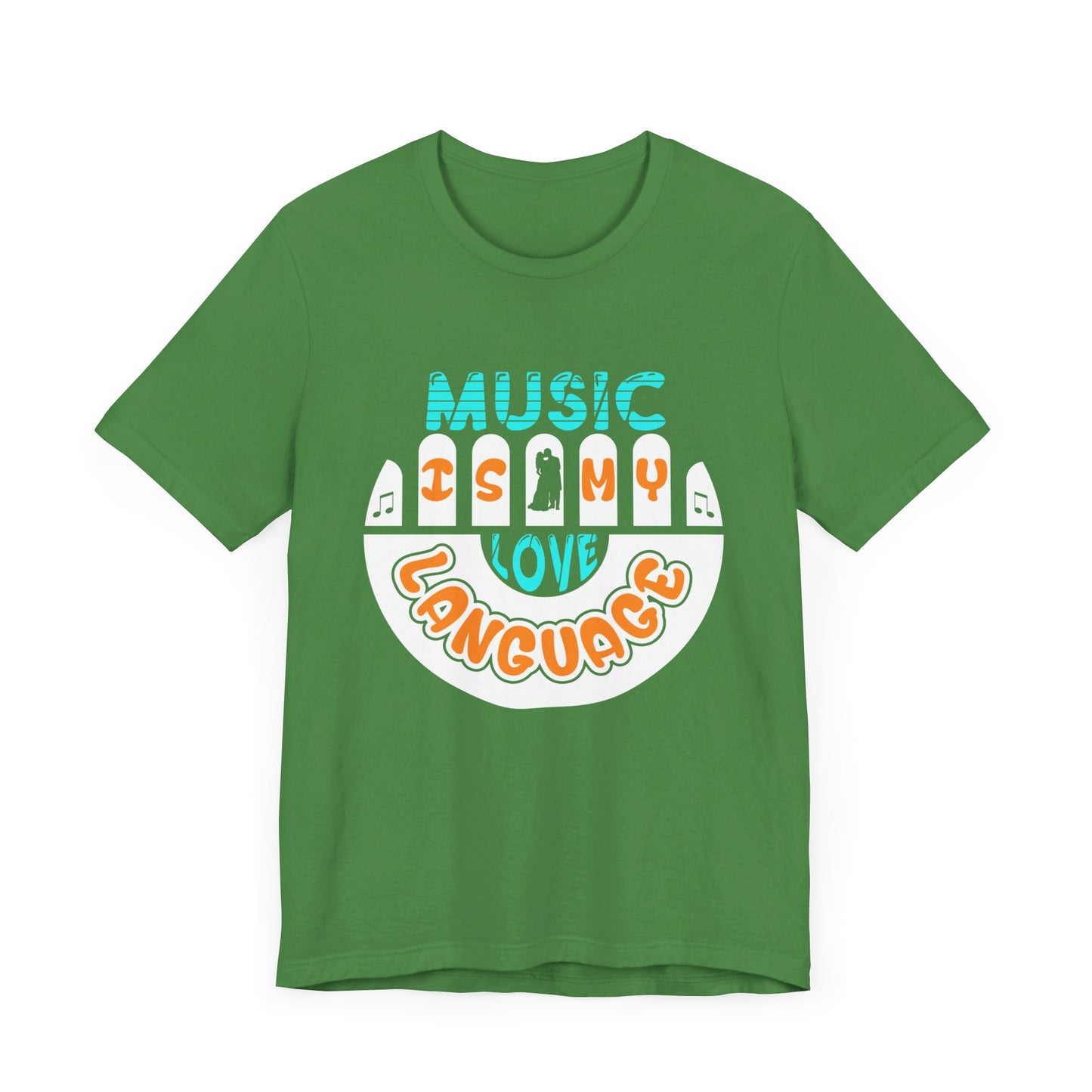 Music Is My Language - Unisex Jersey Short Sleeve Tee