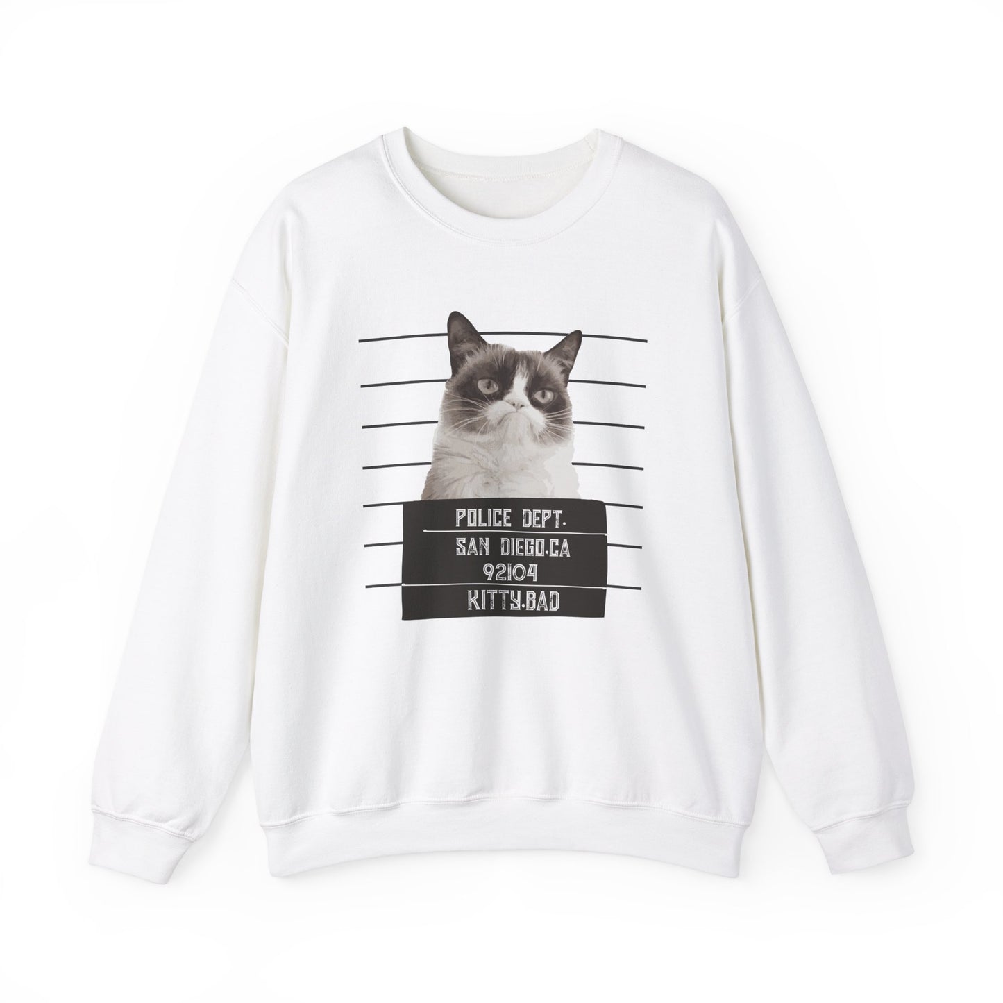 Kitty Bad - Unisex Heavy Blend™ Crewneck Sweatshirt