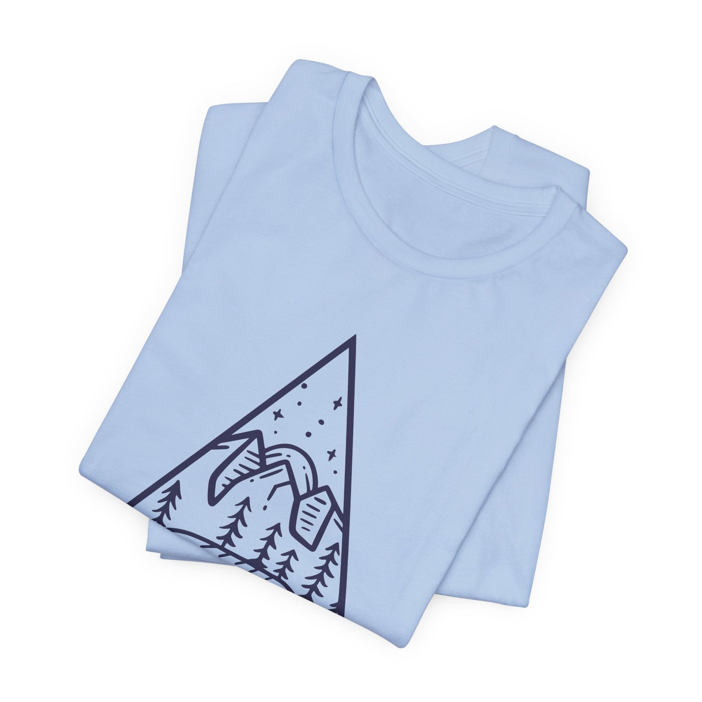 Happy Camper - Unisex Jersey Short Sleeve Tee - 12604
