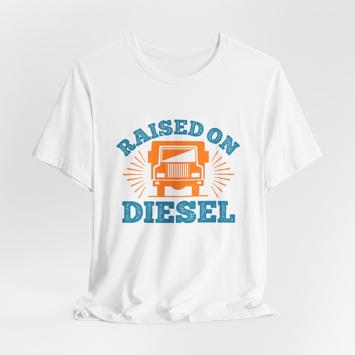 Raised On Diesel - Unisex Jersey Short Sleeve Tee - 11225