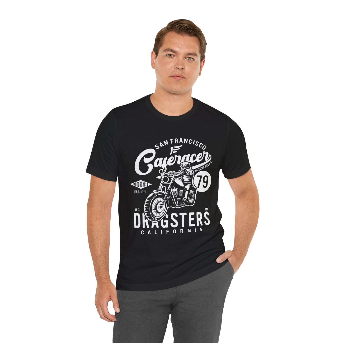 San Francesco Caferacer - Unisex Jersey Short Sleeve Tee - 13374