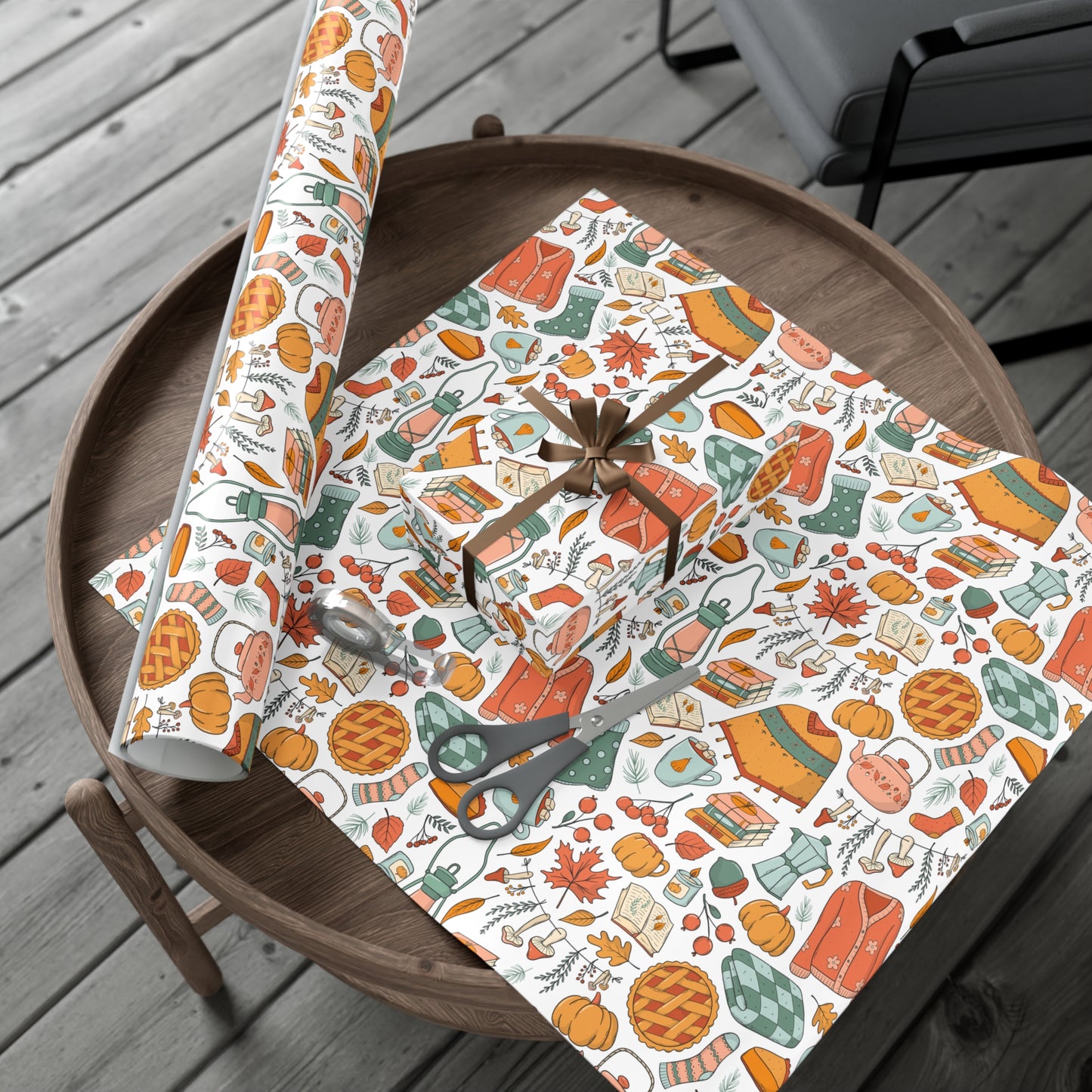 October Vibe - Gift Wrap Papers