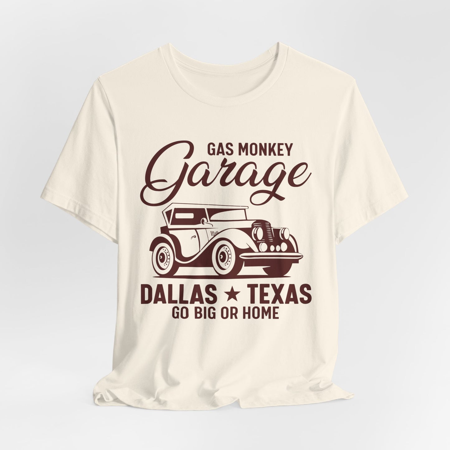 Gas Monkey Garage, Go Big or Home - Unisex Jersey Short Sleeve Tee - 13034