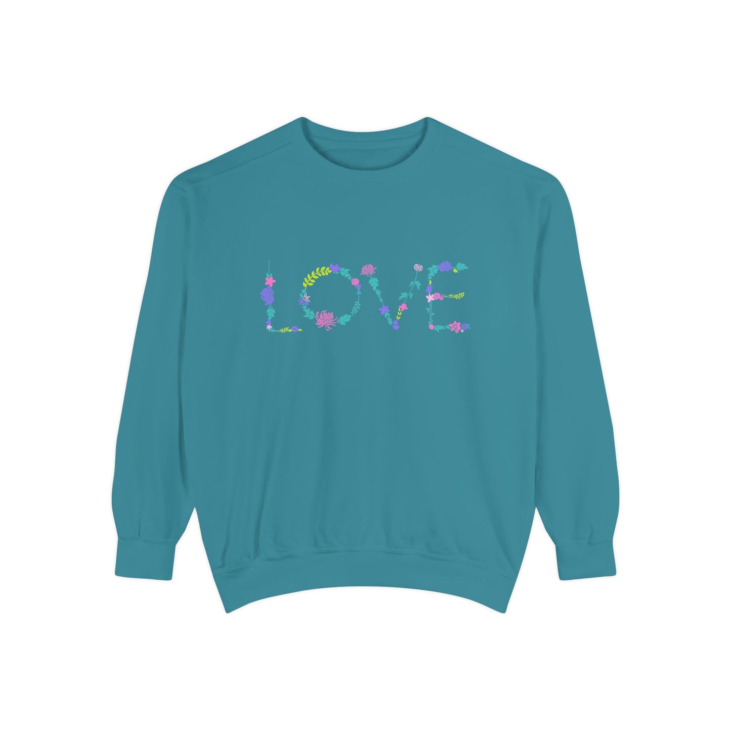 Love - Unisex Garment-Dyed Sweatshirt - 11806