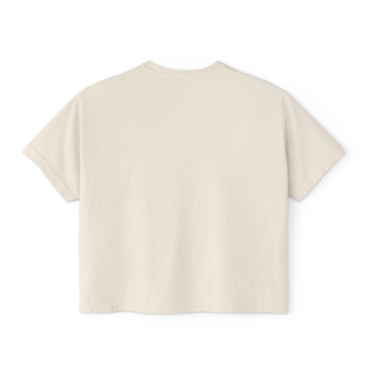 Floral Garden Boxy T-Shirt, Colorful Wildflower Graphic Tee - 14968