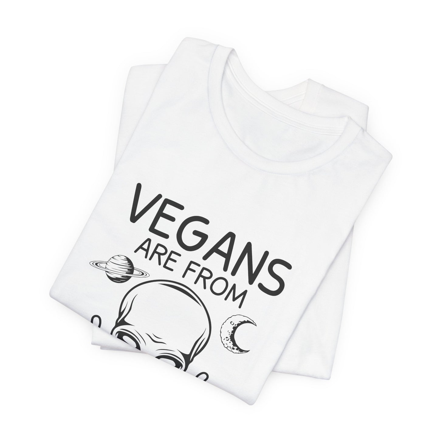 Vegan Are From The Future - Unisex Jersey Short Sleeve Tee - 12374