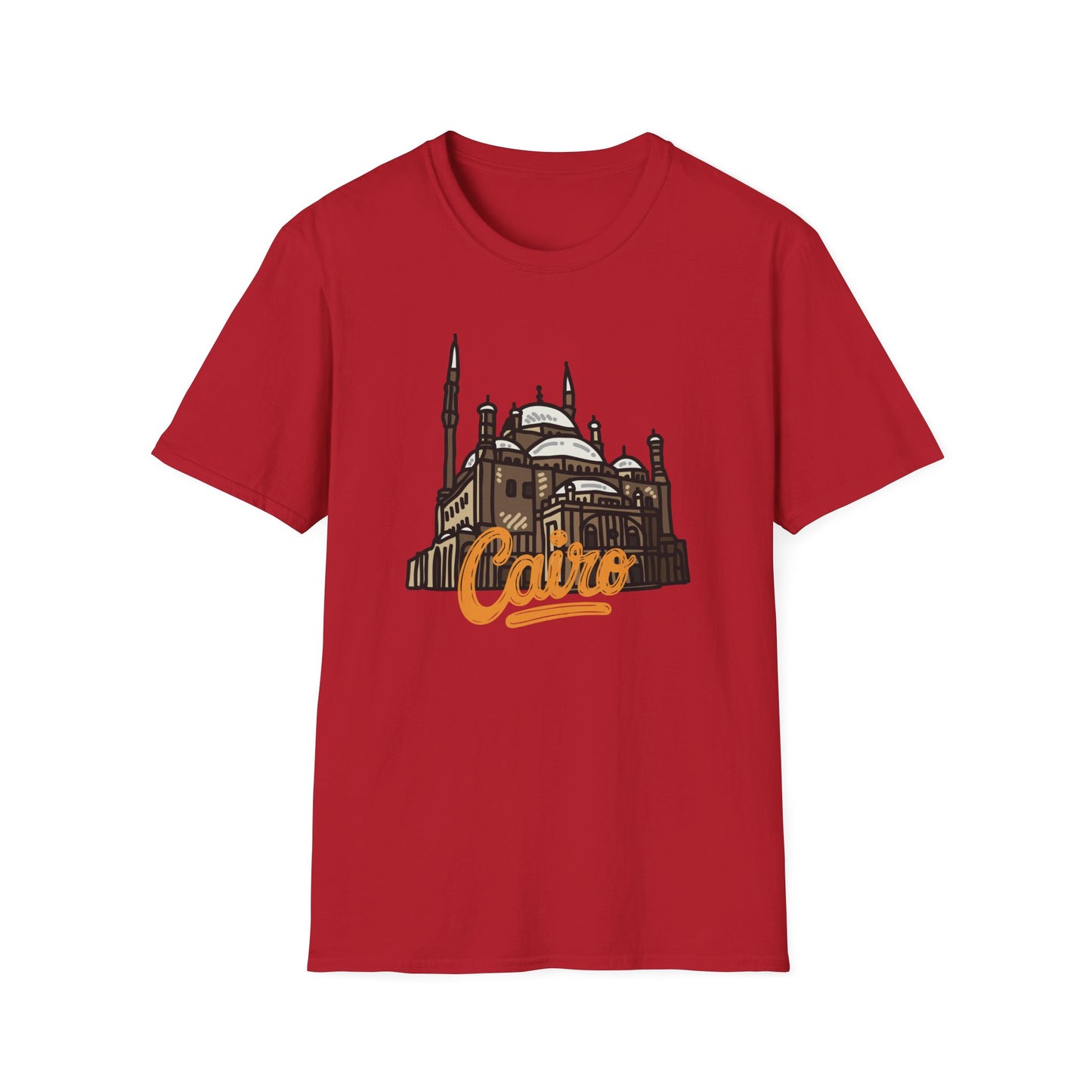 Cairo Unisex Softstyle T-Shirt – Perfect for Travelers and City Lovers - 12088