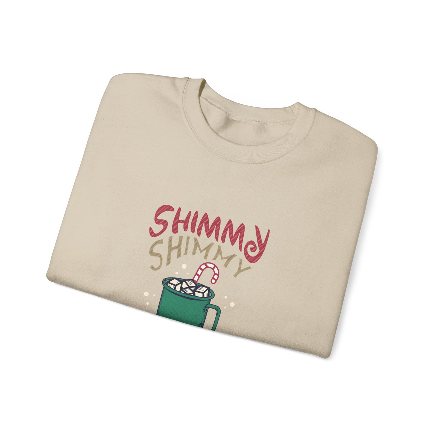 Shimmy Shimmy Cocoa What - Unisex Heavy Blend™ Crewneck Sweatshirt