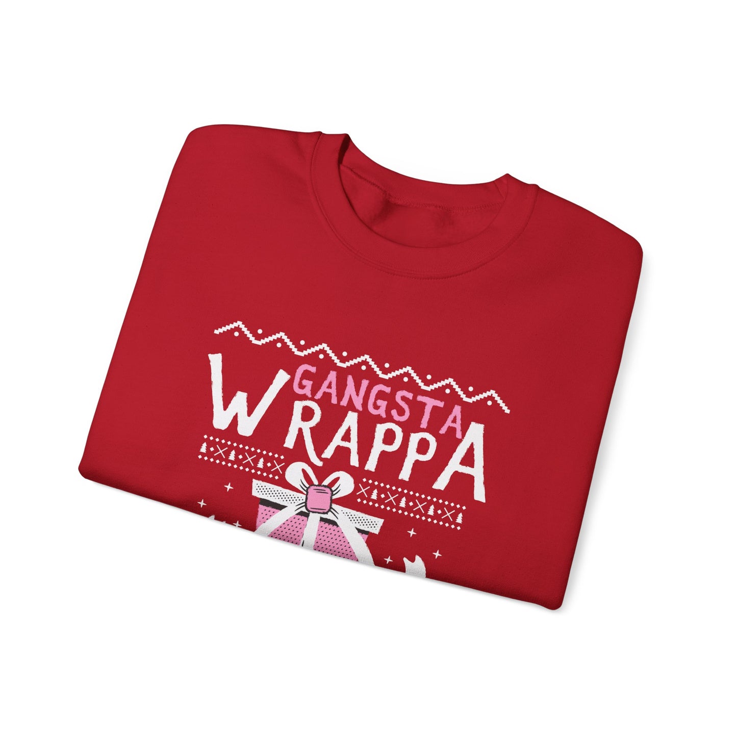 Gangsta Wrappa - Unisex Heavy Blend™ Crewneck Sweatshirt