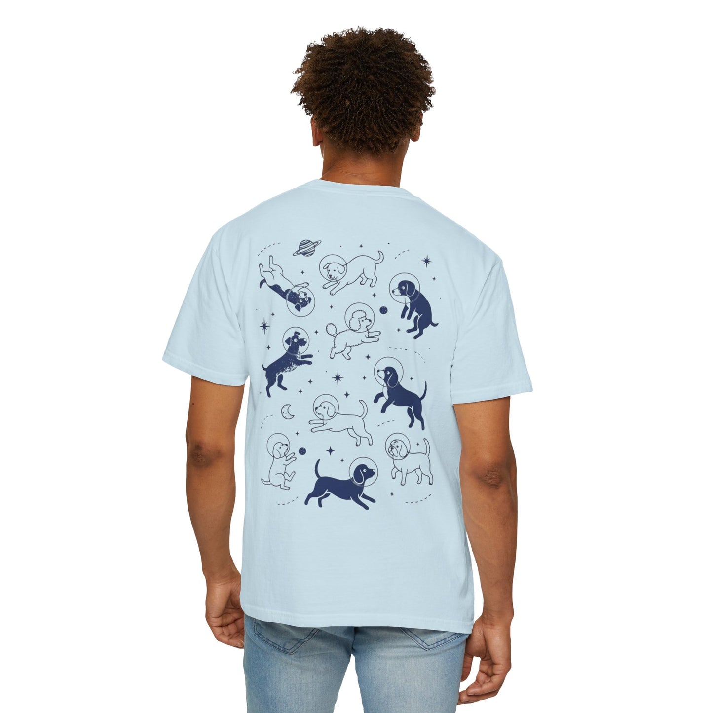 Space Dogs T-Shirt – Cute Astronaut Dog Graphic Tee for Dog Lovers - 14680