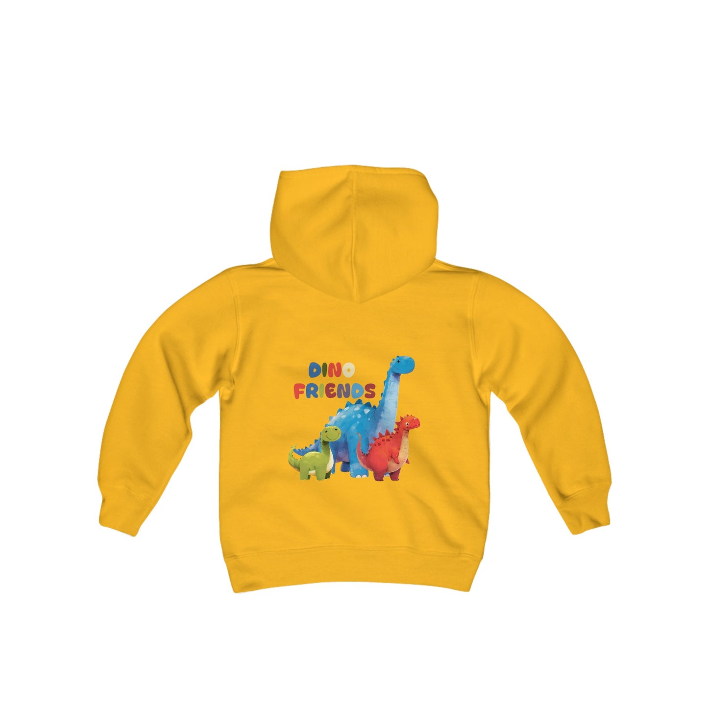 Dino Friends in Gobi - Youth Heavy Blend Hooded Sweatshirt