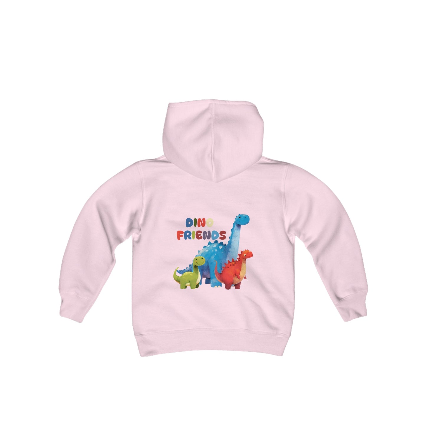 Dino Friends in Gobi - Youth Heavy Blend Hooded Sweatshirt