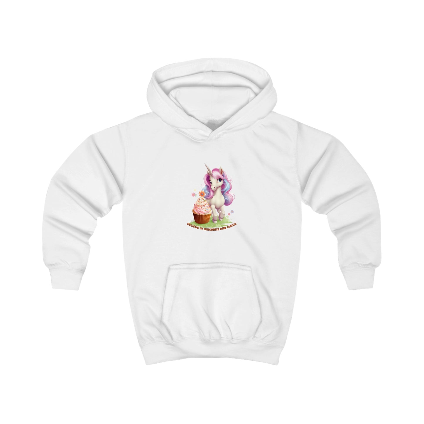 Believe in Unicorns and Magic - Kids Hoodie