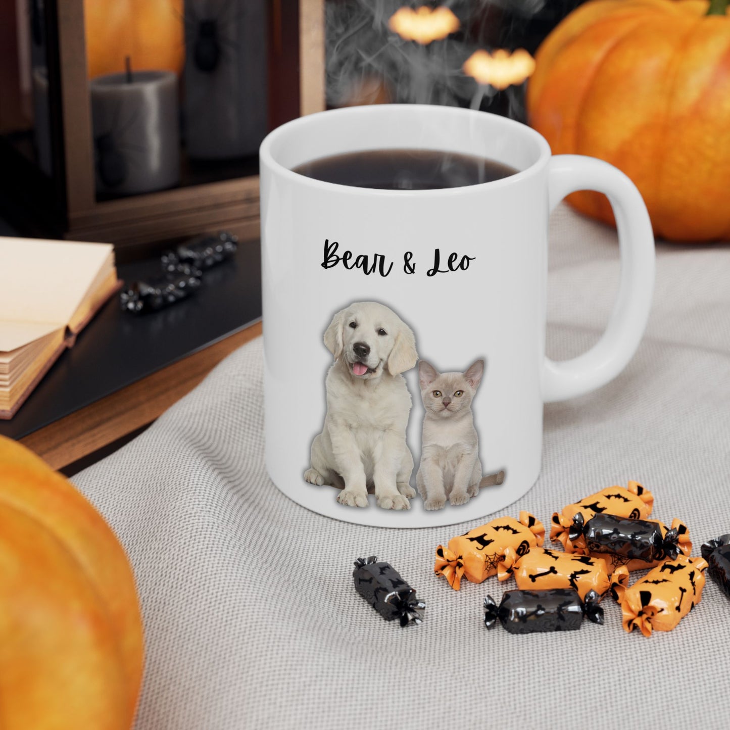 Custom Dog Ceramic Mug | 11oz & 15oz - 14174