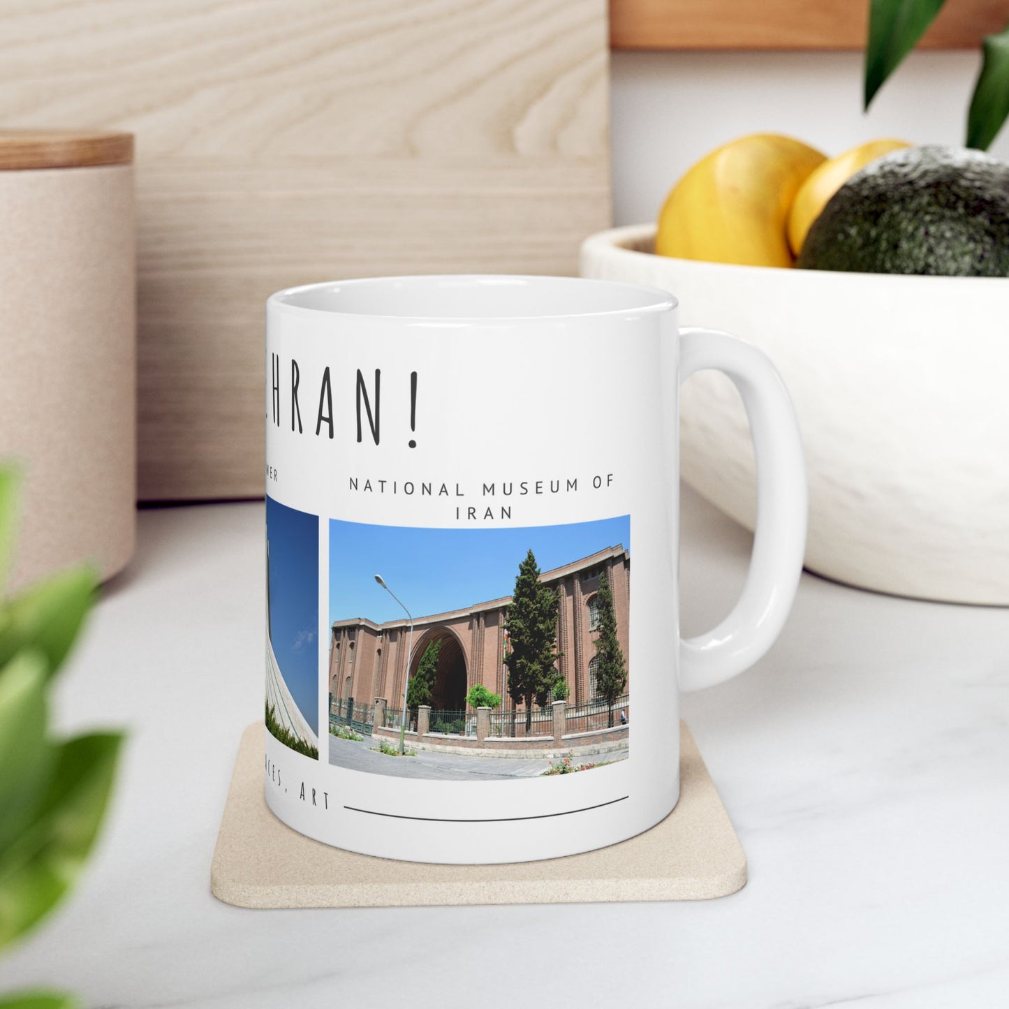 Hello Tehran! Ceramic Mug - 11oz & 15oz - 12171