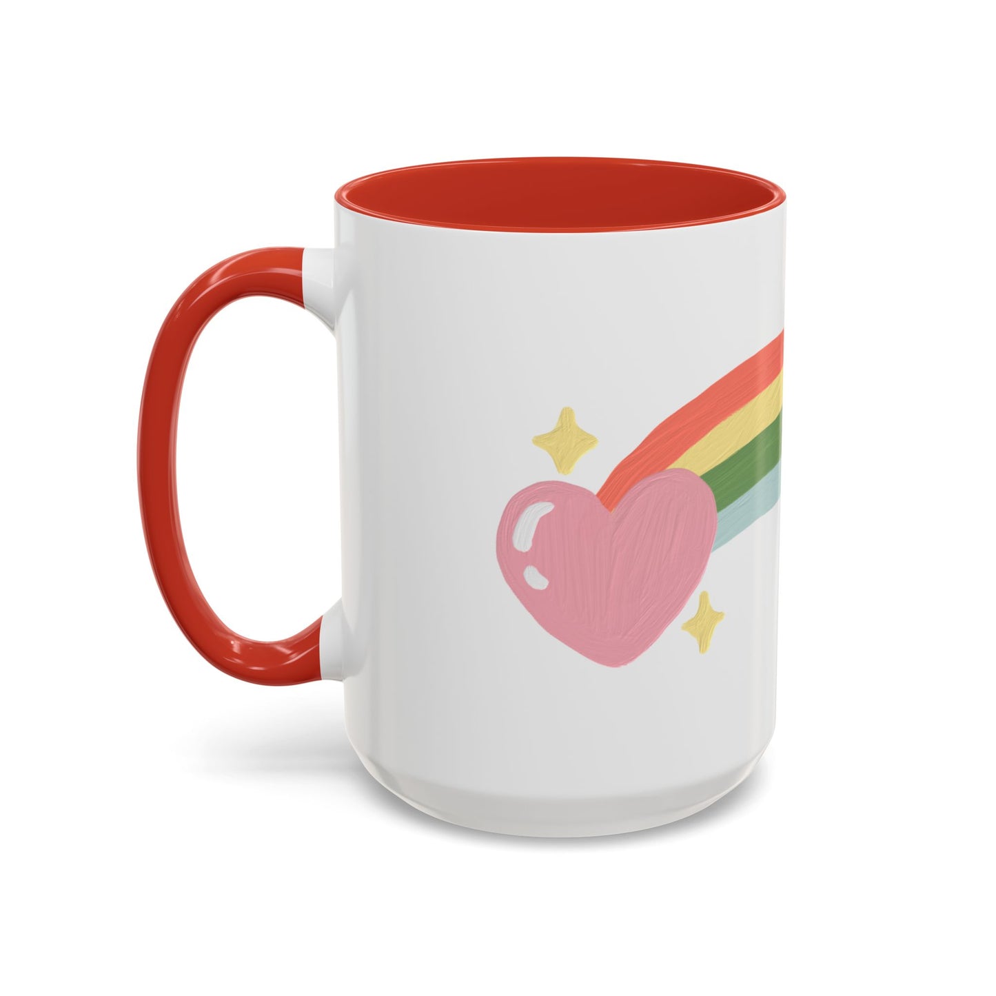 Love You - Accent Coffee Mug (11, 15oz) - 11190