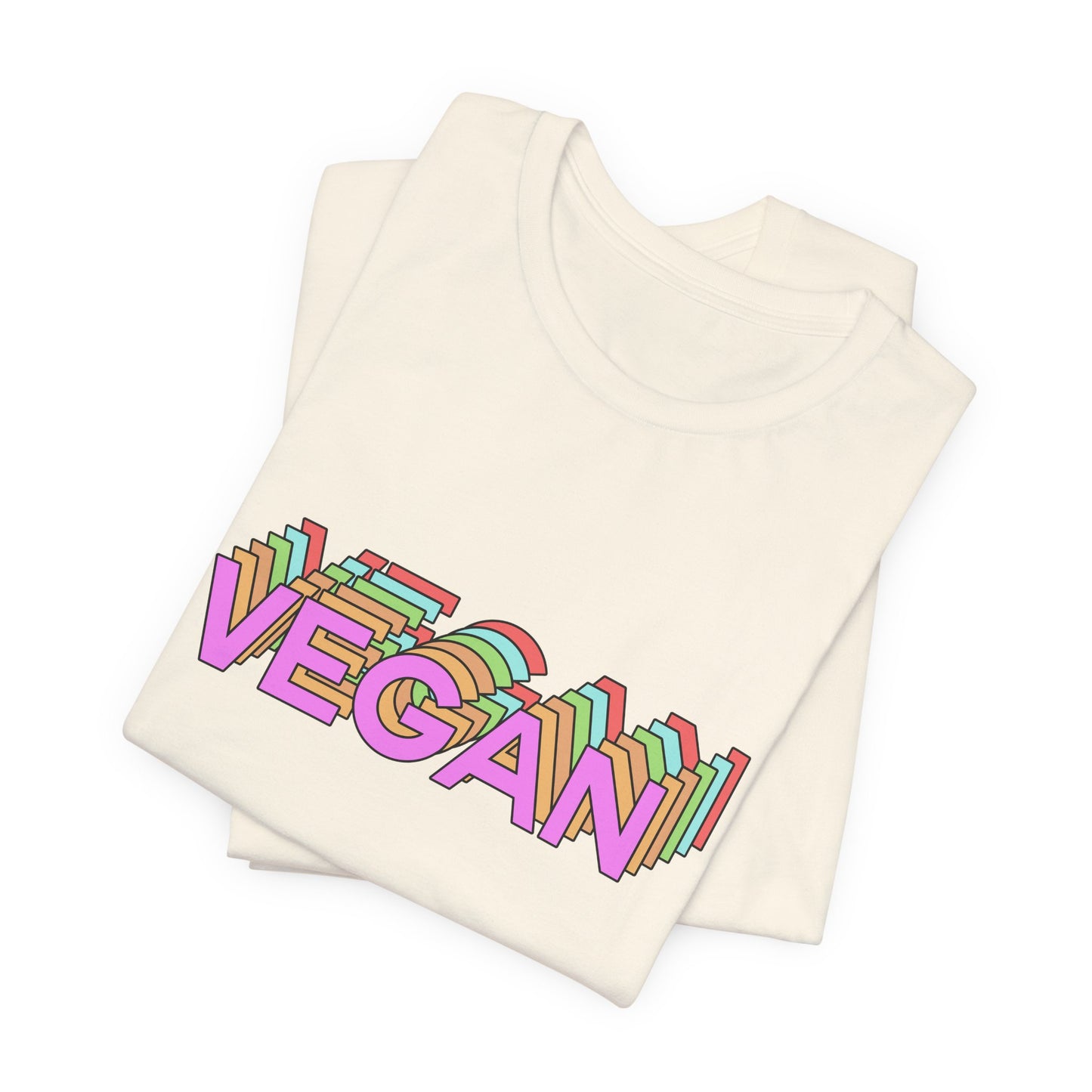 Vegan - Unisex Jersey Short Sleeve Tee