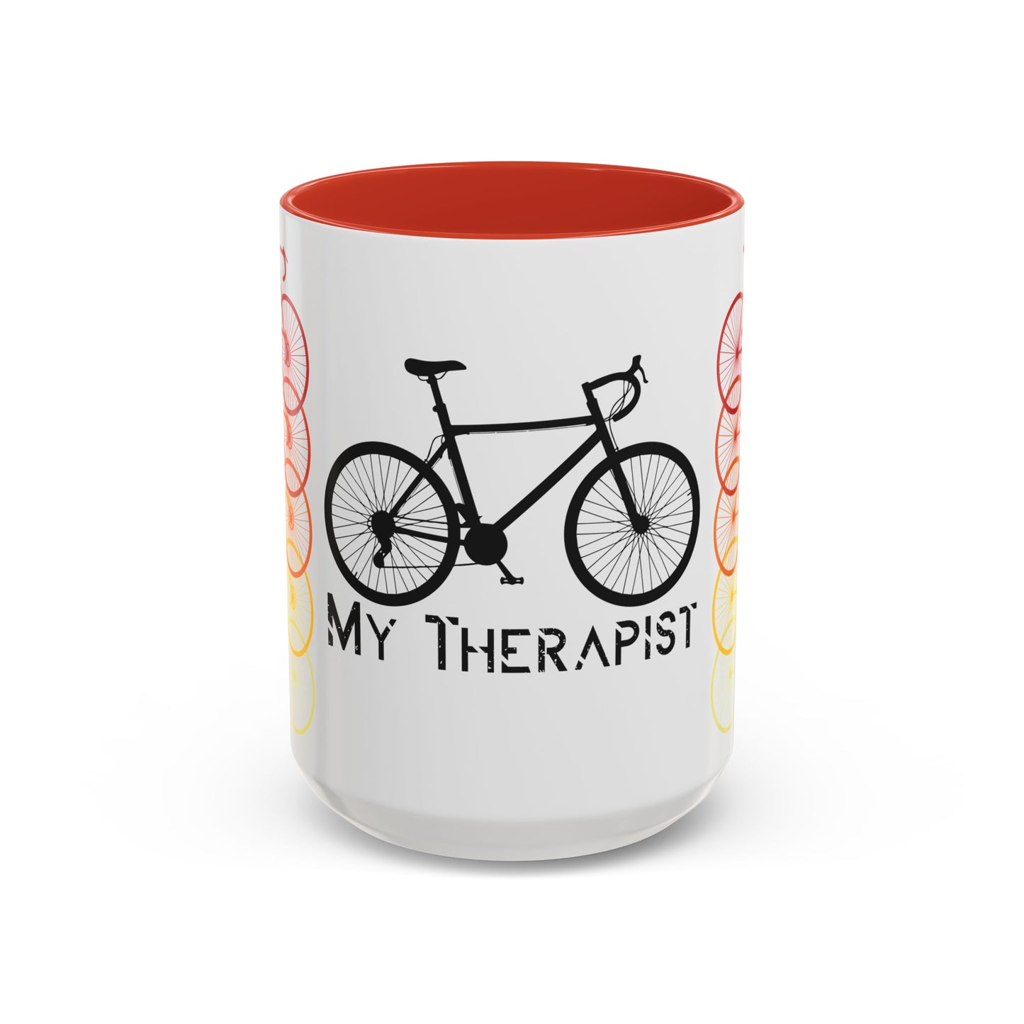 My Therapist - Accent Coffee Mug (11, 15oz)