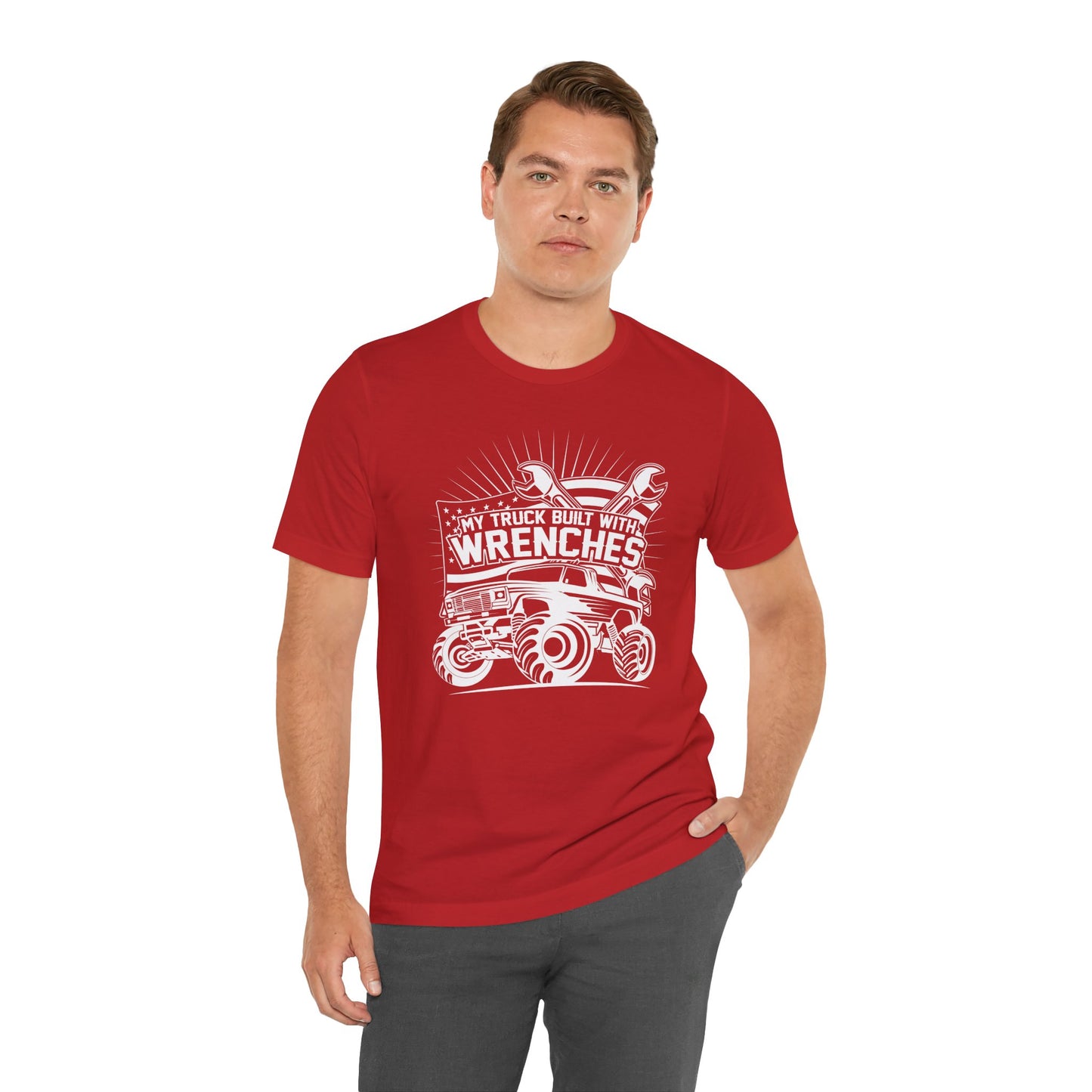 My Truck Built With Wrenches - Unisex Jersey Short Sleeve Tee - 12606
