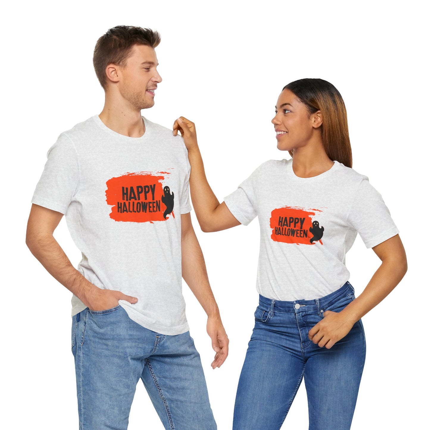 Happy Halloween - Unisex Jersey Short Sleeve Tee - 12313