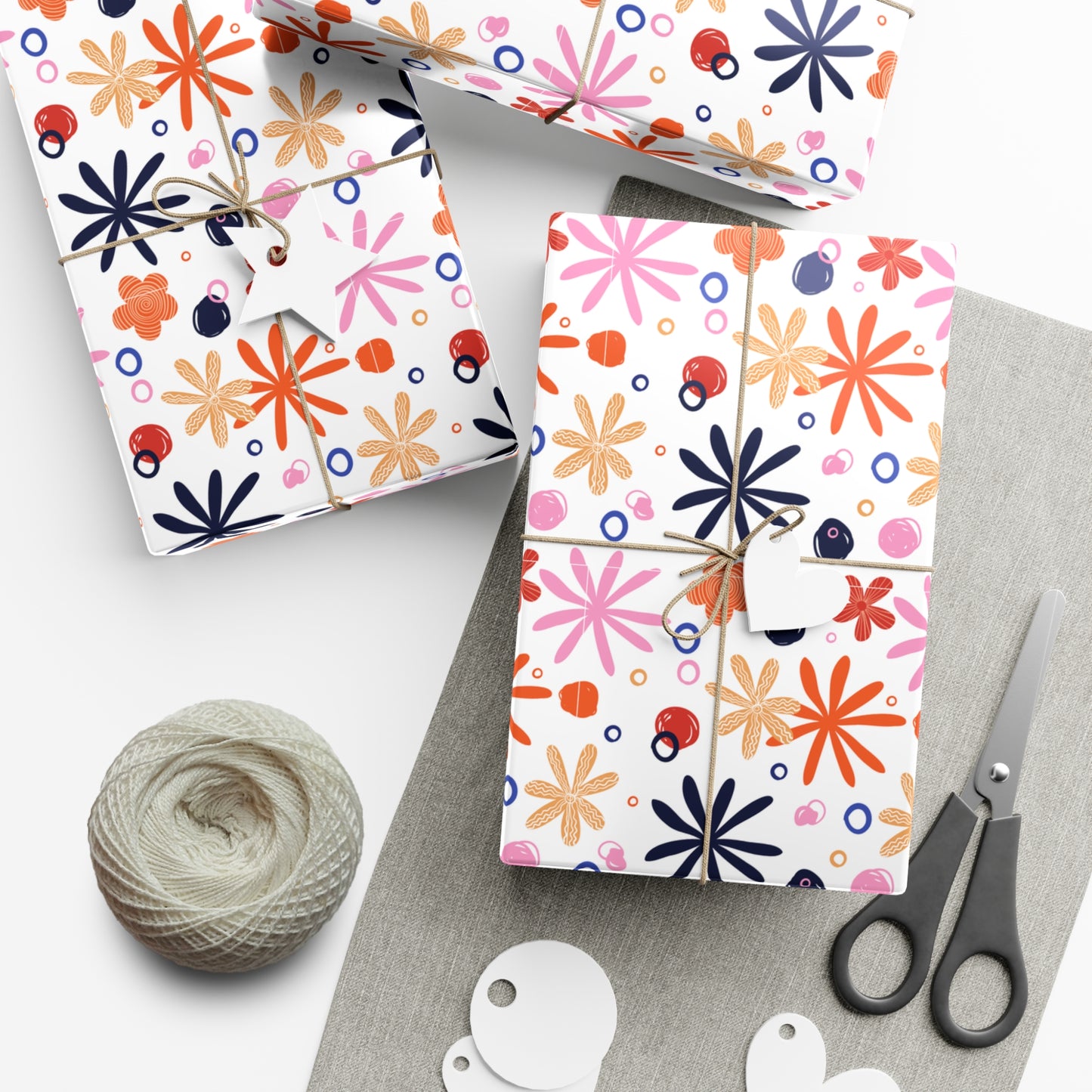 Colorful Flowers - Gift Wrap Papers - 10213