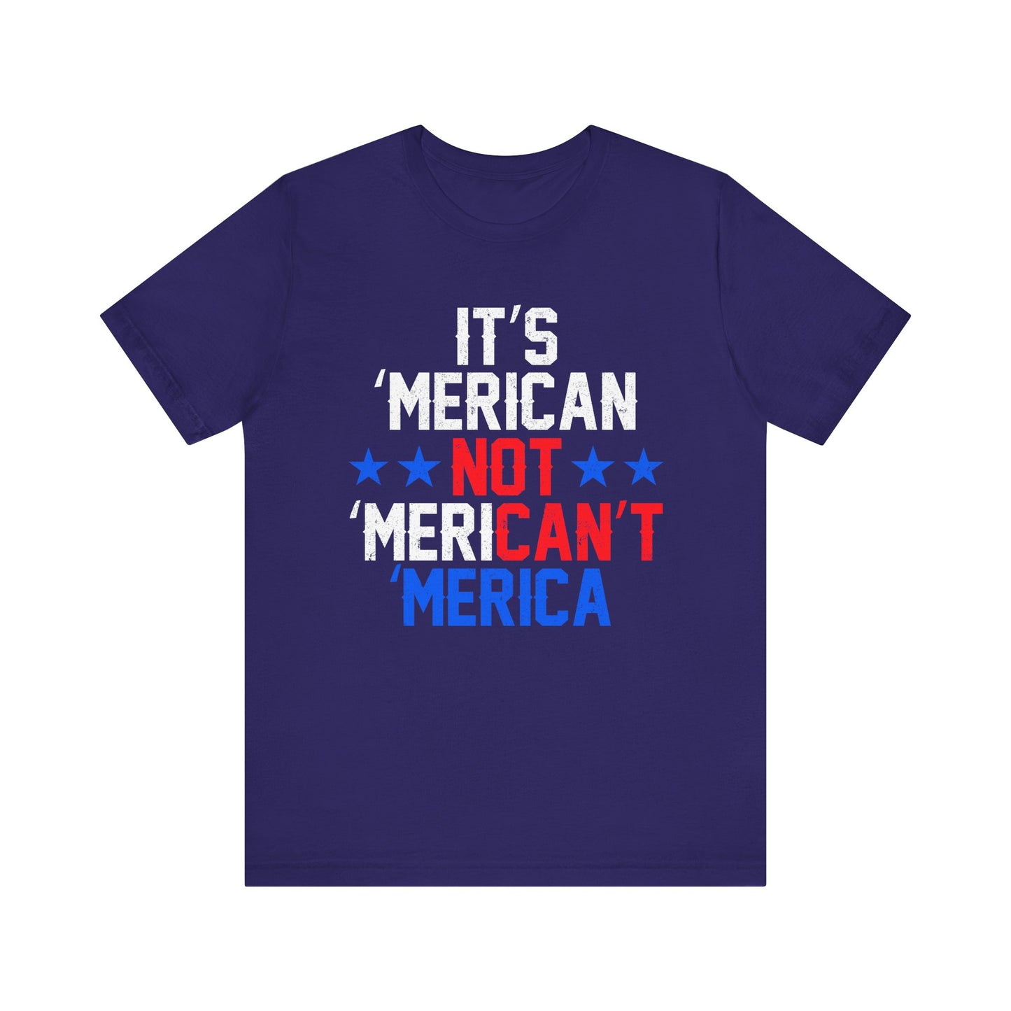 Patriotic Humor Tee, American Pride Shirt, Fun Casual Wear, Gift for Independence Day, Stylish Comfy T-Shirt - 13493