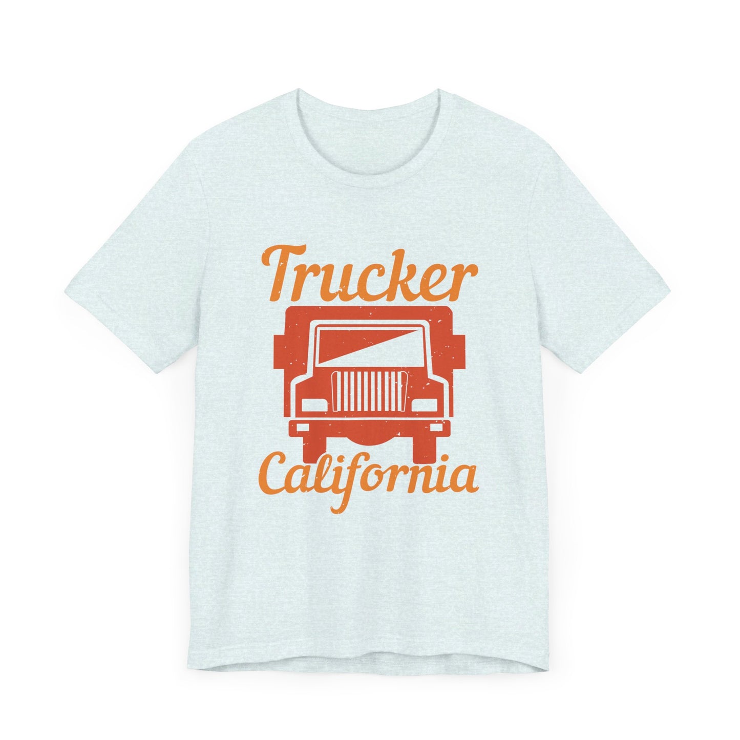 Trucker California - Unisex Jersey Short Sleeve Tee