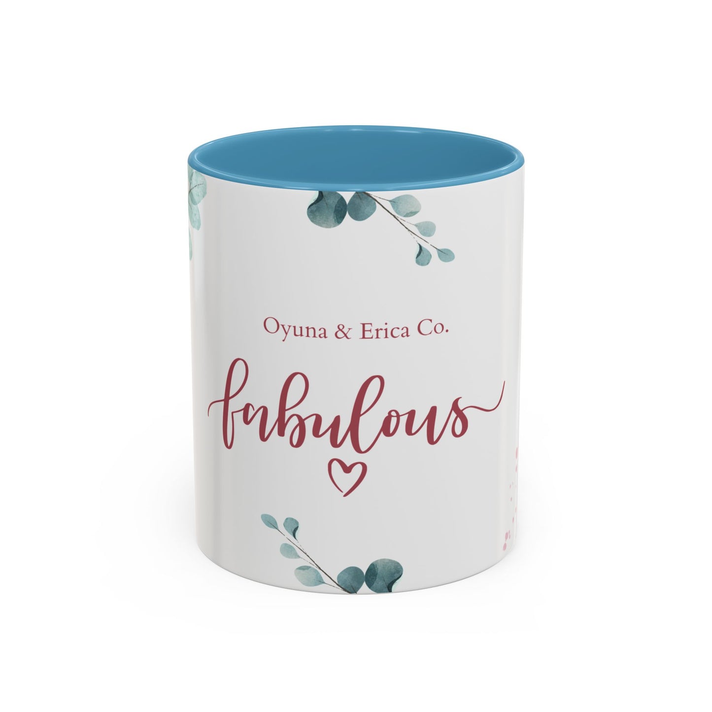 Fabulous, Name, Customizable - Accent Coffee Mug (11, 15oz) - 10965