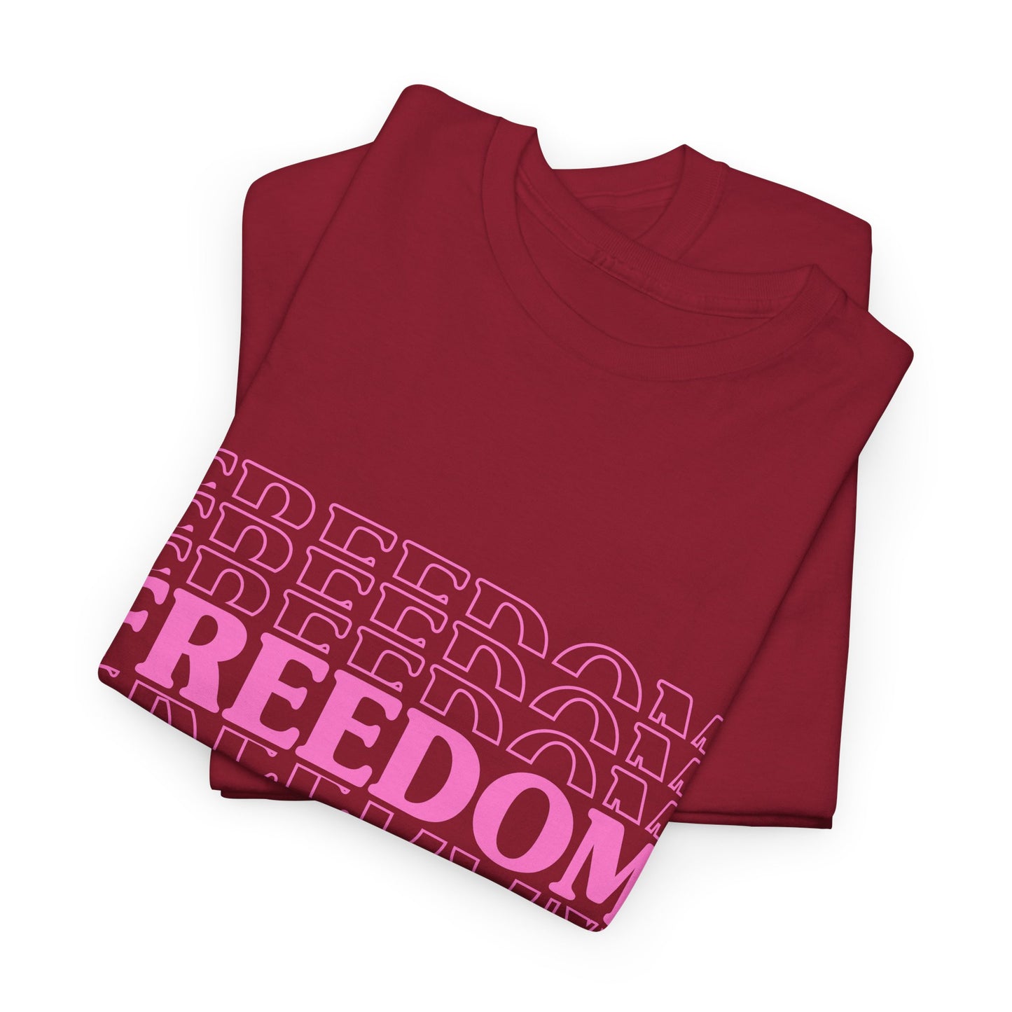 Bold Freedom Graphic Tee, Unisex Heavy Cotton Shirt, Casual Wear, Gift for Freedom Lovers, Statement T-Shirt, Everyday Essentials - 13518