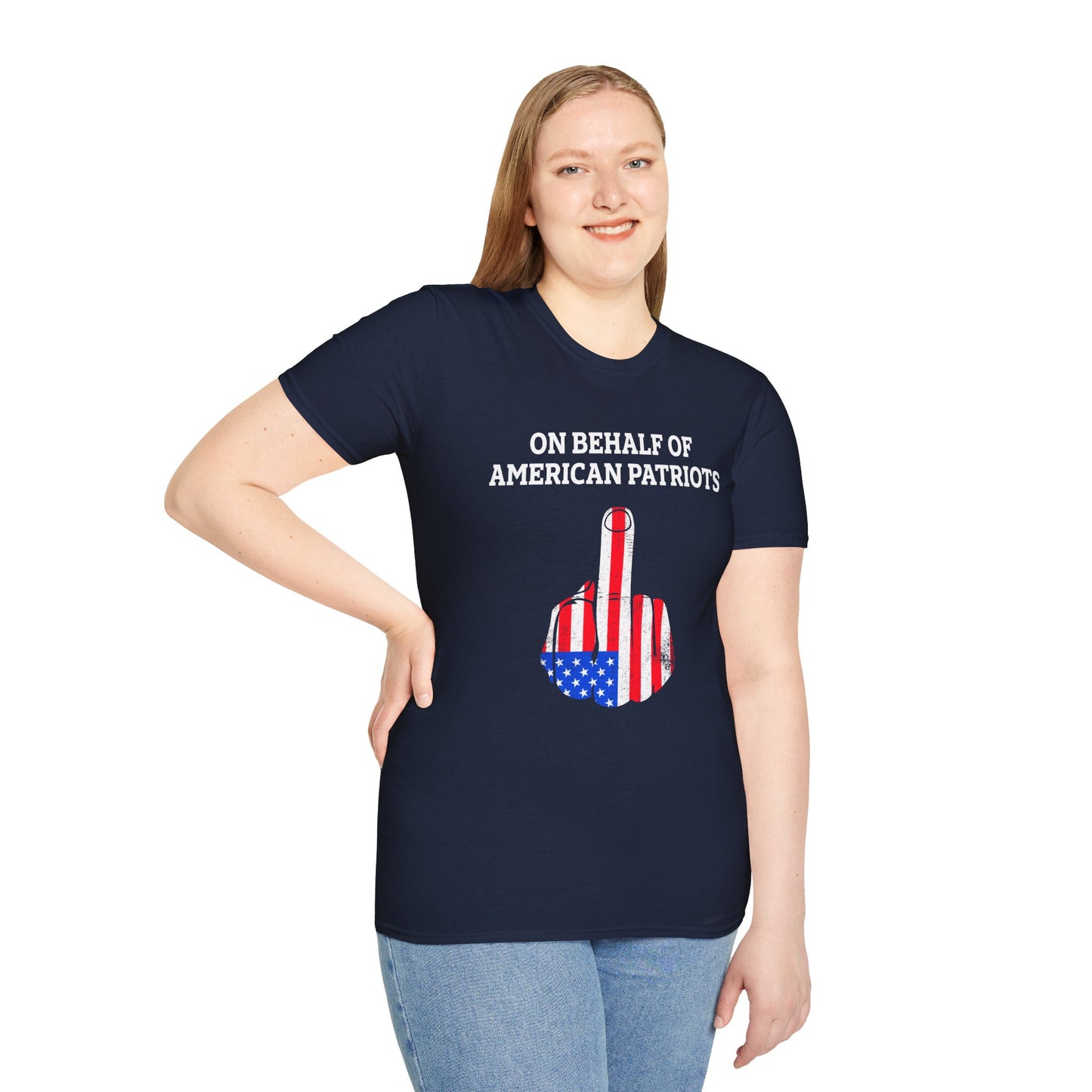 Patriotic Graphic Tee, Funny T-Shirt for Freedom Lovers, Gift for Veterans, Independence Day Wear, Casual Everyday Style - 13653
