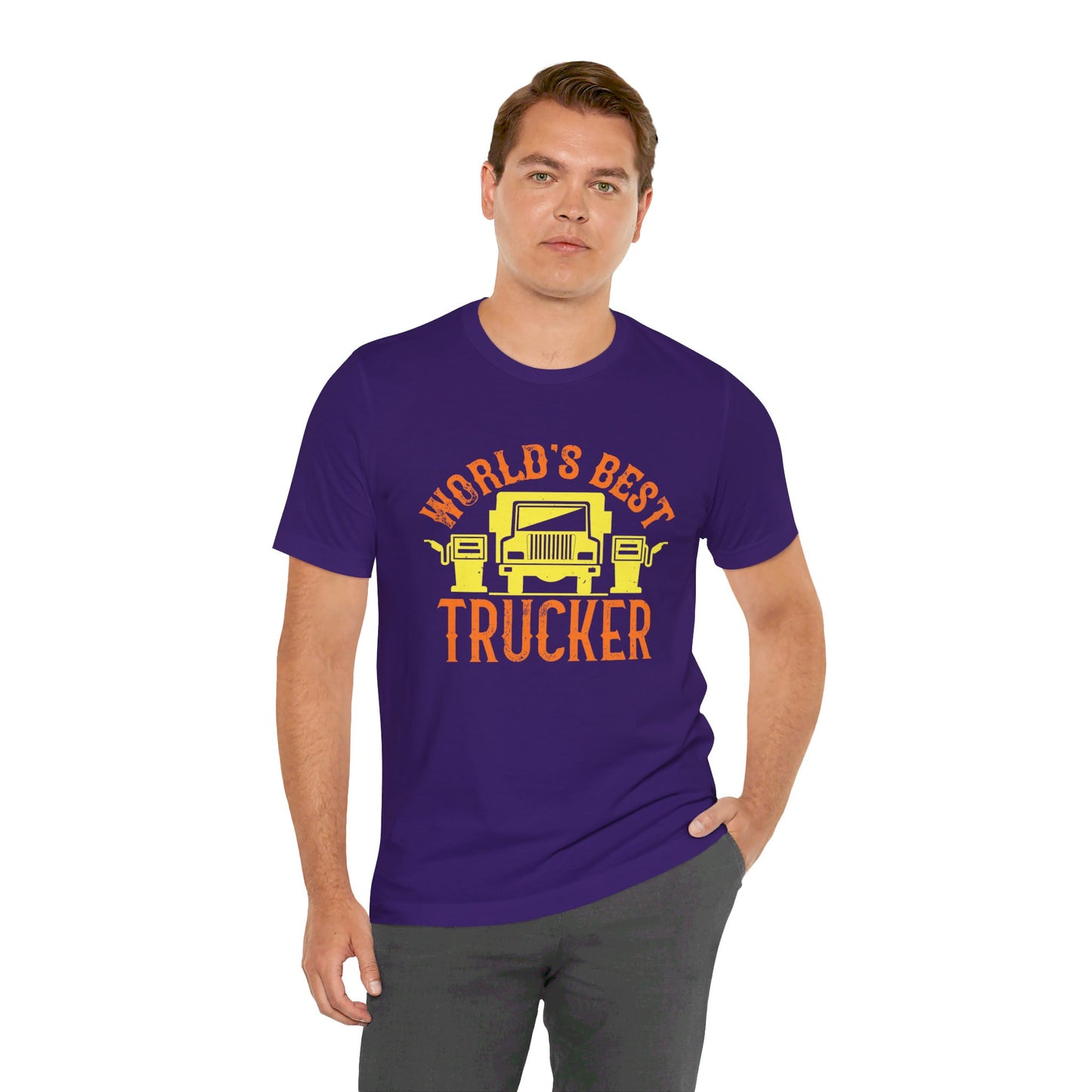 World’s Best Truck Driver - Unisex Jersey Short Sleeve Tee