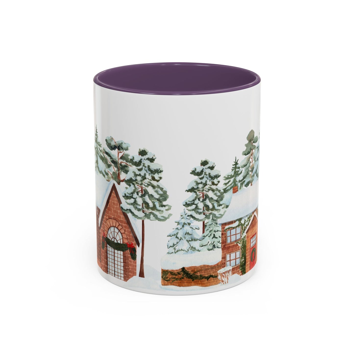 Christmas Houses - Accent Coffee Mug (11, 15oz) - 10456