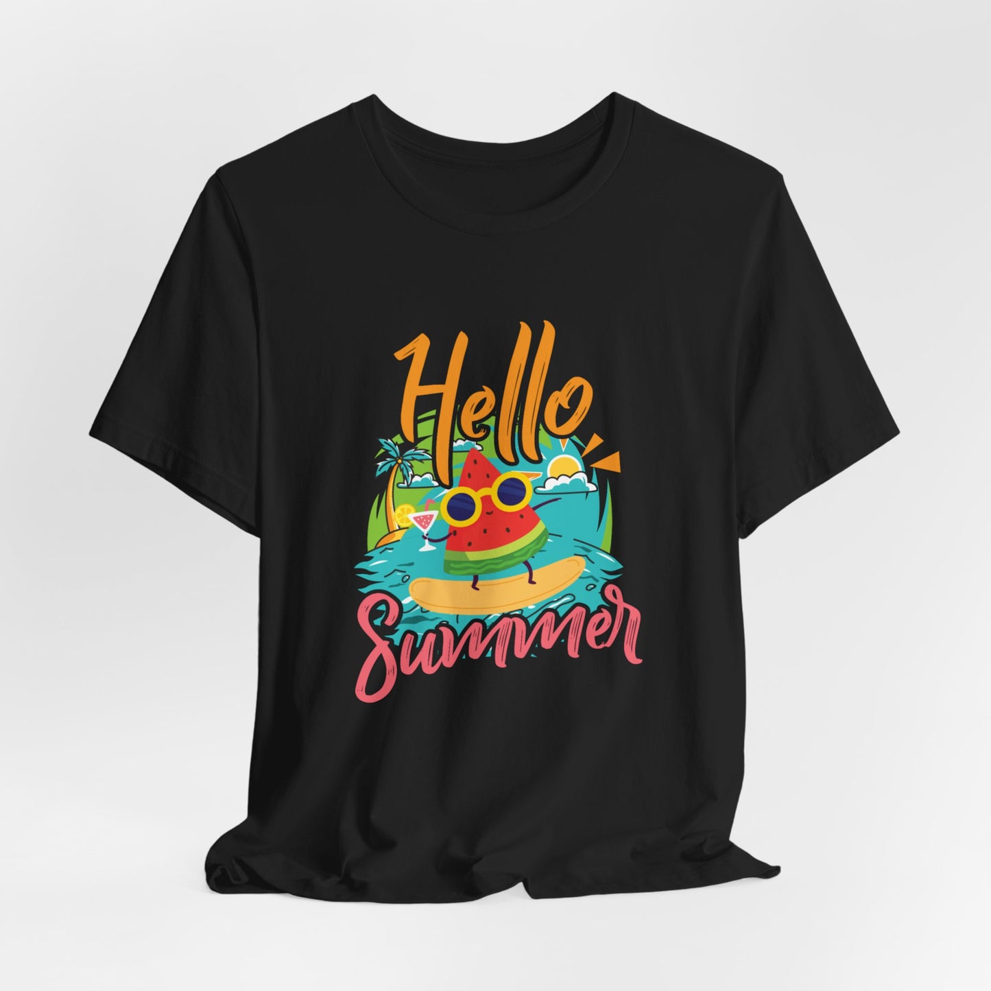 Hello Summer - Unisex Jersey Short Sleeve Tee