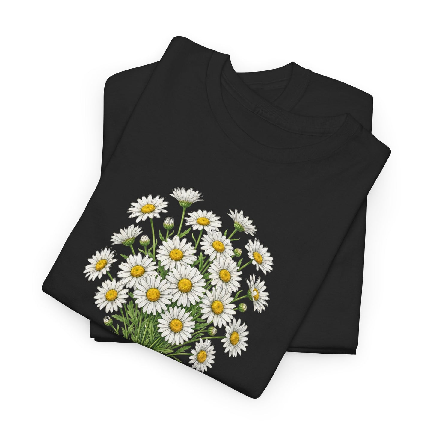 Personalized April Daisy Bouquet T-Shirt – Birth Flower Gift for Her - 14840