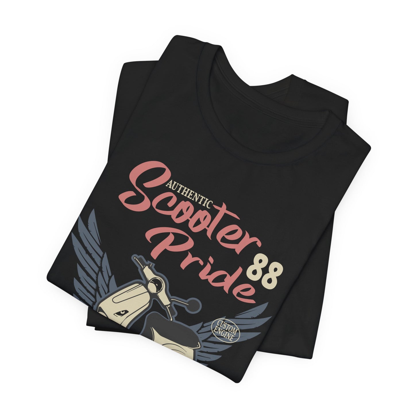 Authentic Scooter Pride - Unisex Jersey Short Sleeve Tee