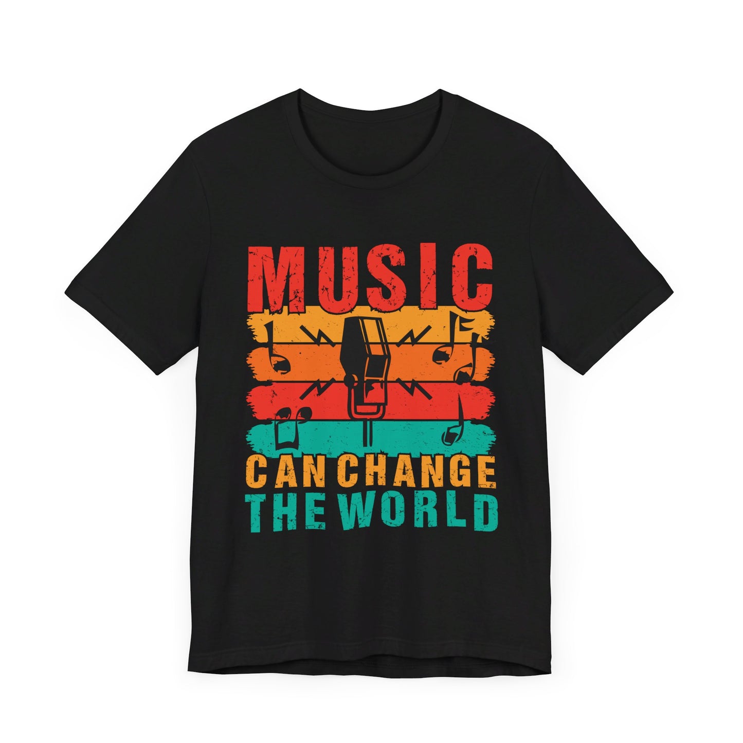 Music Can Change The World - Unisex Jersey Short Sleeve Tee