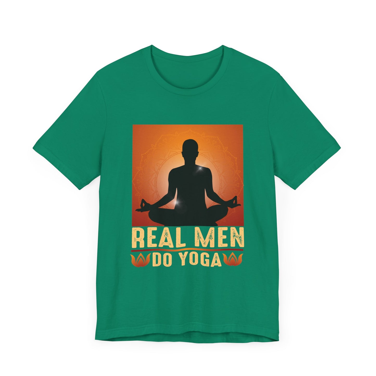 Real Men Do Yoga - Unisex Jersey Short Sleeve Tee