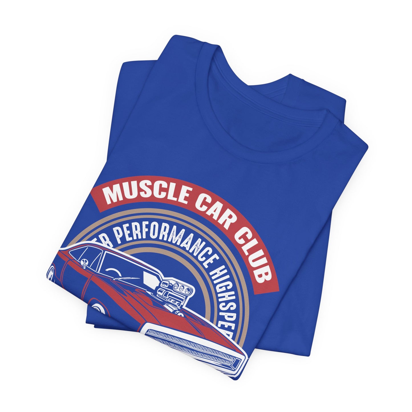 Muscle Car Club, Fully Custom Engine - Unisex Jersey Short Sleeve Tee - 12956