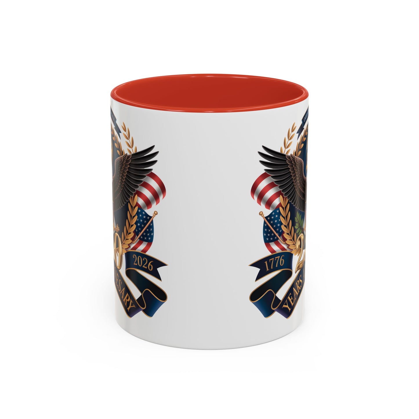 250th Anniversary Eagle Coffee Mug — Patriotic 1776–2026 Commemorative Accent Mug - 14871