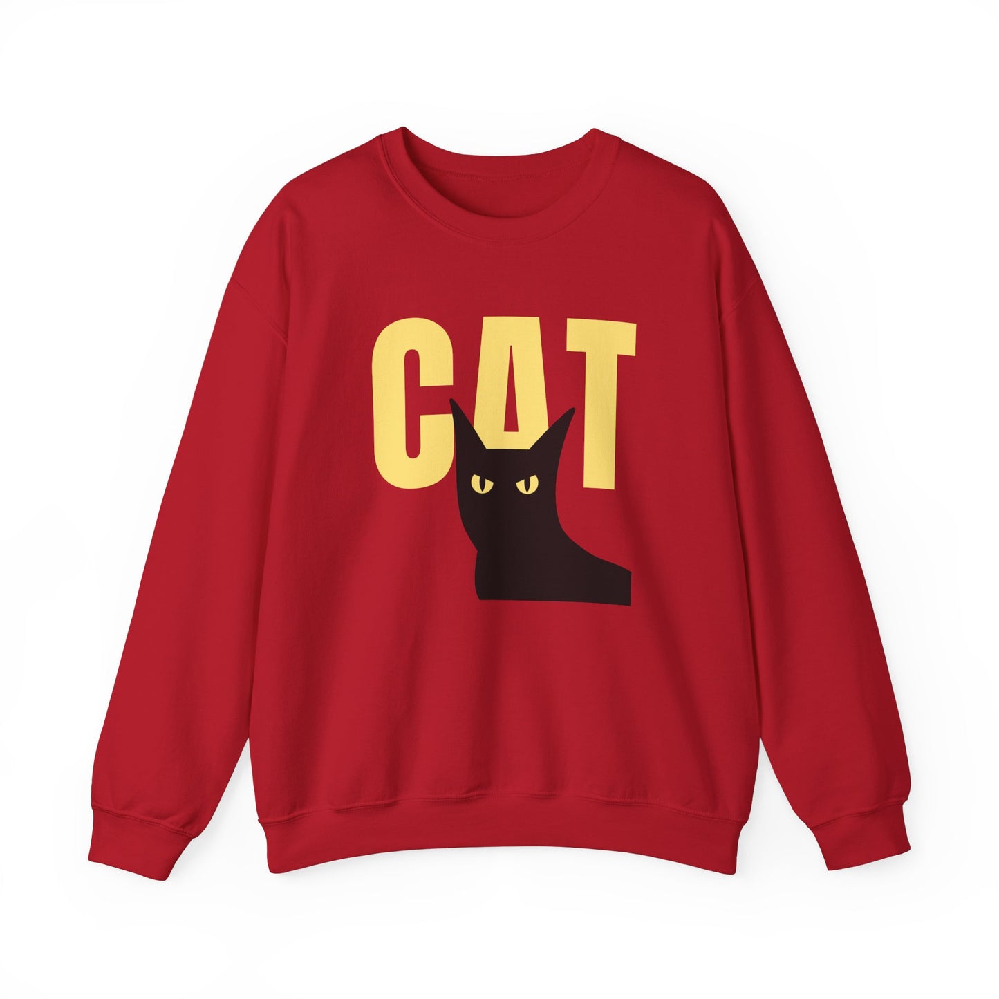 Black Cat - Unisex Heavy Blend™ Crewneck Sweatshirt