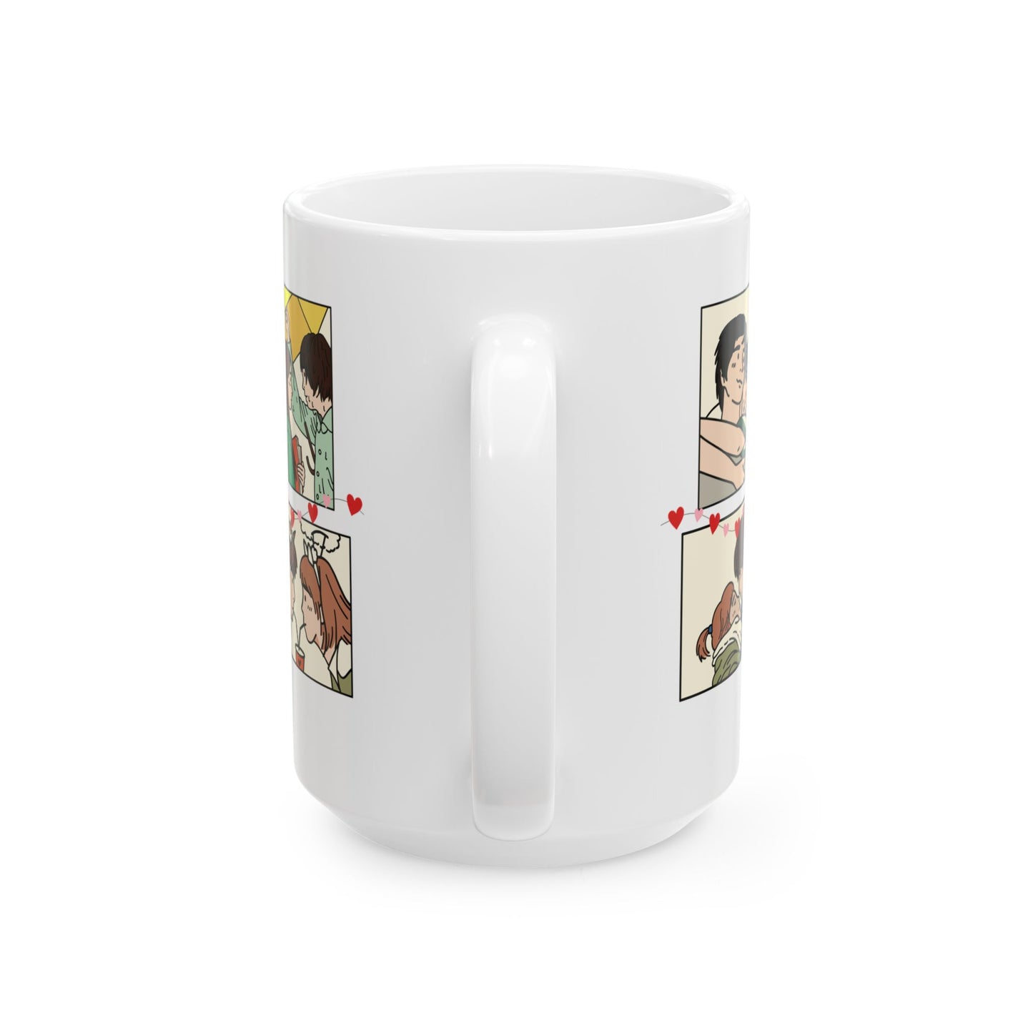 Happy Valentine's Day - Ceramic Mug, (11oz, 15oz) - 11575