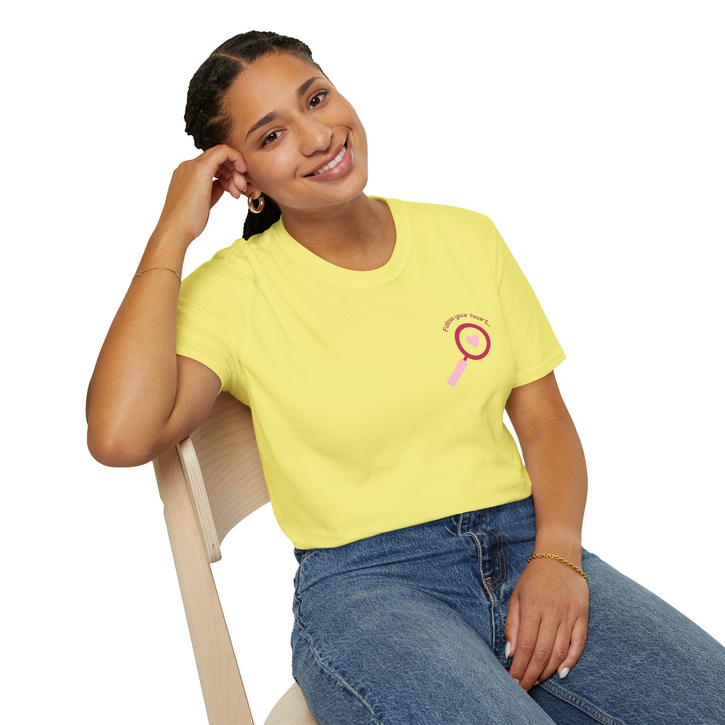 Follow Your Heart - Unisex Softstyle T-Shirt - 11574