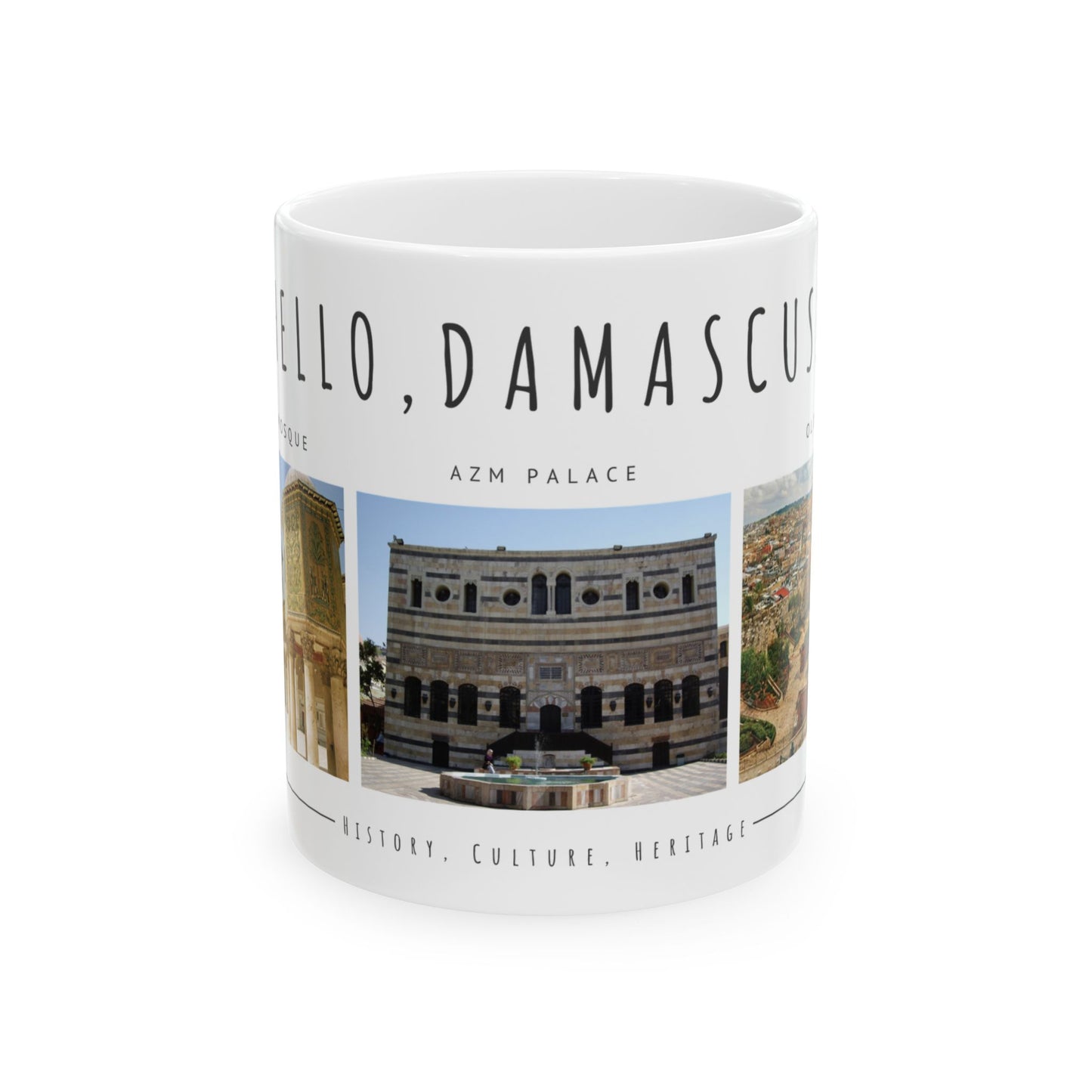 Hello Damascus! Ceramic Mug - 11oz & 15oz - 12239