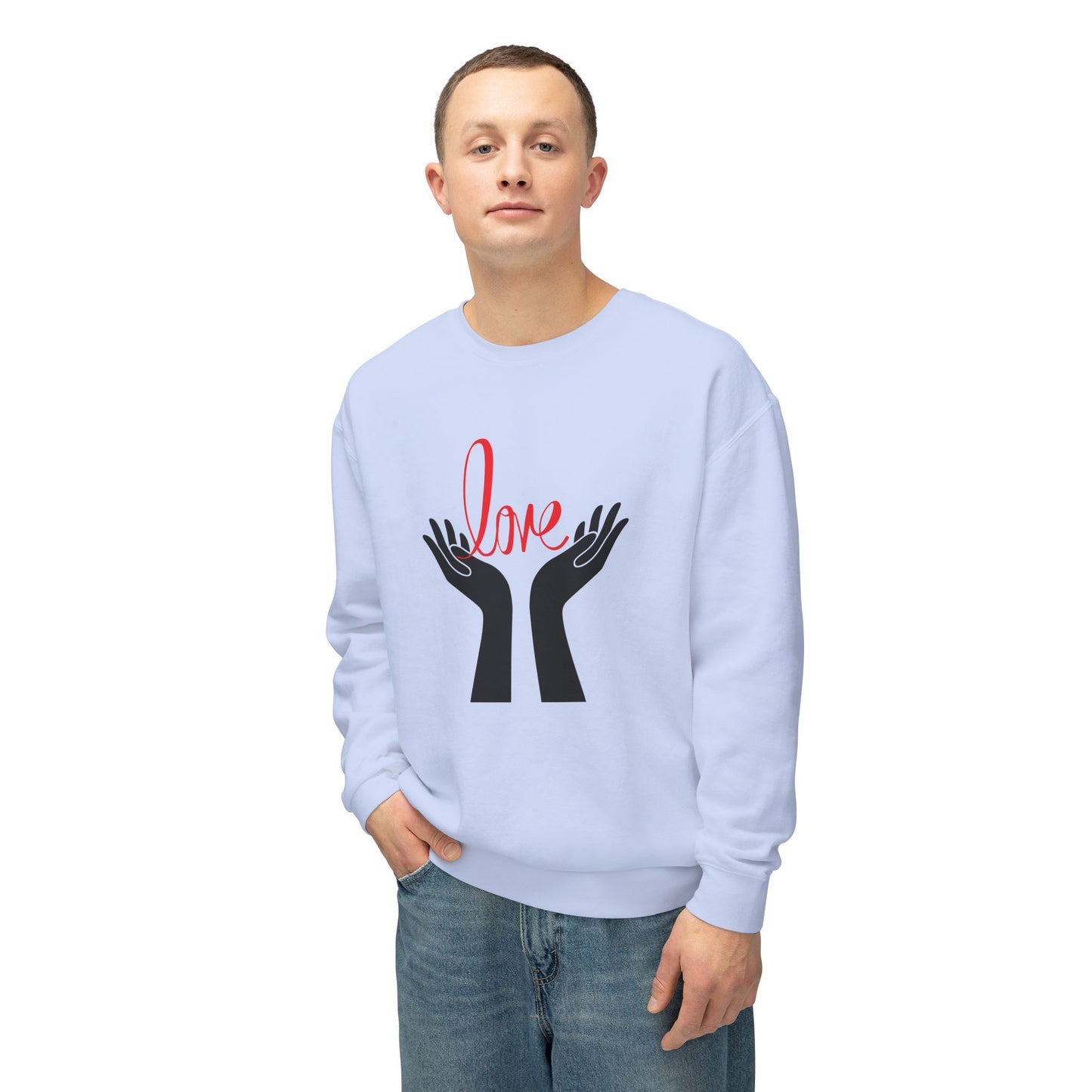 Love - Unisex Lightweight Crewneck Sweatshirt - 11348